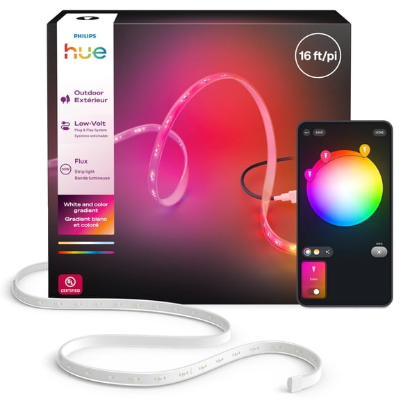 Tira de Luz LED Philips Hue Flux Exterior 4,9 m Multicolor