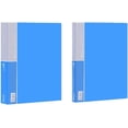thumbnail image 2 of shiyou-Display Book Presentation Book with Clear Sheet Protectors A4 Binder with Plastic Sleeves 90 Pages Bound Sheet Protectors for Document Artwork and Photo (30 + 60 Pockets, 2 Pack), 2 of 4