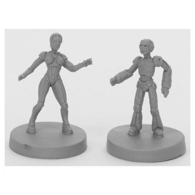 Reaper Miniatures REM49011 Os Noir-androids Miniature - 2 Pcs