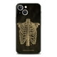 thumbnail image 3 of Funda de teléfono con forma de corazón y cuerpo de pizarra con esqueleto de anatomía para iPhone 13, 15, 14, 12, 11 Pro MAX XR X SE XS 7 8 Plus, funda protectora suave, 3 of 5