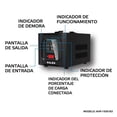 thumbnail image 2 of regulador de voltaje para línea blanca y electrónicos 1500 w negro, 2 of 7