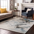 thumbnail image 7 of Addison Rugs Mayfield Premium Machine Washable Transitional Abstract Gray Rectangle Rug, 3' x 5', 7 of 7