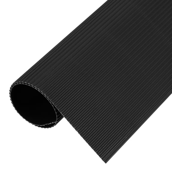 Corrugated Paper Sheets 5pcs 14inch x 10inch x 1/16inch Black Cardboard for DIY Craft