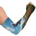 thumbnail image 2 of ALAZA Dinosaur in Forest UV Sun Protection Arm Sleeves UPF 50+ Compression Cooling Sleeve 1 Pair, 2 of 7