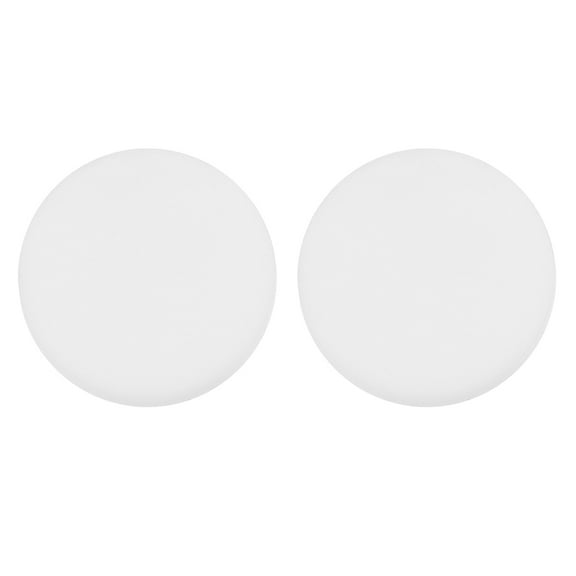 GAXIRE 10pcs White Silicone Sink Plugs Set for Bathroom Drain Stopper, and Easy to Use