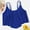 Blue, variant on Women's Bikini Tops Full Coverage Tankini Top Double Layer Swim Bras Flounce Bathing Suit Tops With Swimsuit with Underwire Bra Conservative Swimsuits for Women Woman Swimming Suit Long