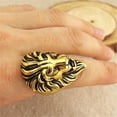 thumbnail image 7 of Men's Lion Ring Titanium Steel Casting European Ring American Ring Animal Ring Biker Ring Statement Ring Jewelry, 7 of 7