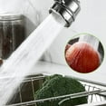 thumbnail image 4 of Pulvérisateur d'Évier de Cuisine Mobile, Rallonge de Robinet 360 Anti-Éclaboussures Rotative avec Tuyau, Buse de Pulvérisation, Raccord de Robinet, avec 3 Modes, pour Salle de Bain de Cuisine, 4 of 5