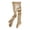 Khaki, variant on Junior Girls' Insulated Tights Toddler Girls Wrap Their Feet In Leggings And Wear Bunny Print Pantyhose For 0 To 8 Years Leggings For Girls