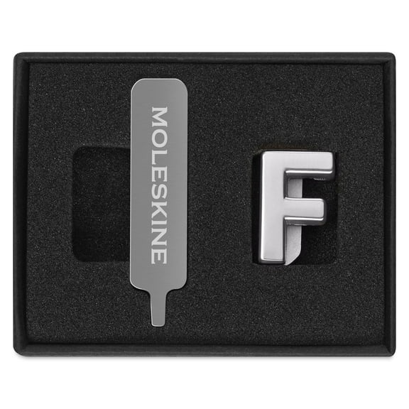 Moleskine Letter Series Notebook Pin - F