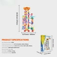 thumbnail image 3 of 230-Piece Marble Run Set with Electric Elevator, Fun Construction Toy for Boys & Girls, Learning Maze Game, 3 of 10