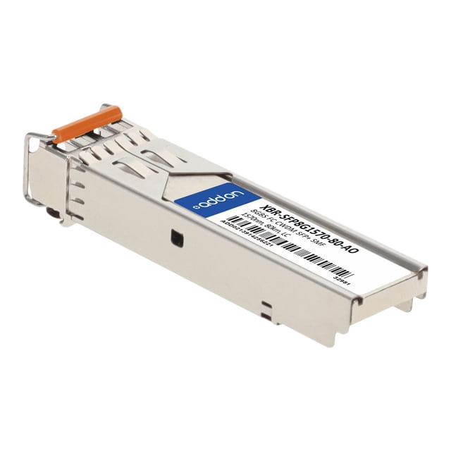 AddOn Brocade Compatible CWDM SFP+ Transceiver - SFP+ transceiver module (equivalent to: Brocade XBR-SFP8G1570-80) - 8Gb Fibre Channel - Fibre Channel, CWDM - LC single-mode - up to 49.7 miles - 1570 nm