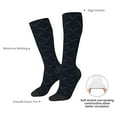 thumbnail image 4 of Naloa Black Fish scales Thigh High Socks Extra Long Stretchy Sock Women Over Knee High Opaque Stocking Daily Wear, 4 of 6