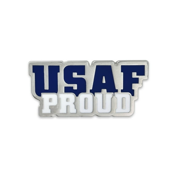 PinMart's United States Air Force USAF Proud Military Enamel Lapel Pin