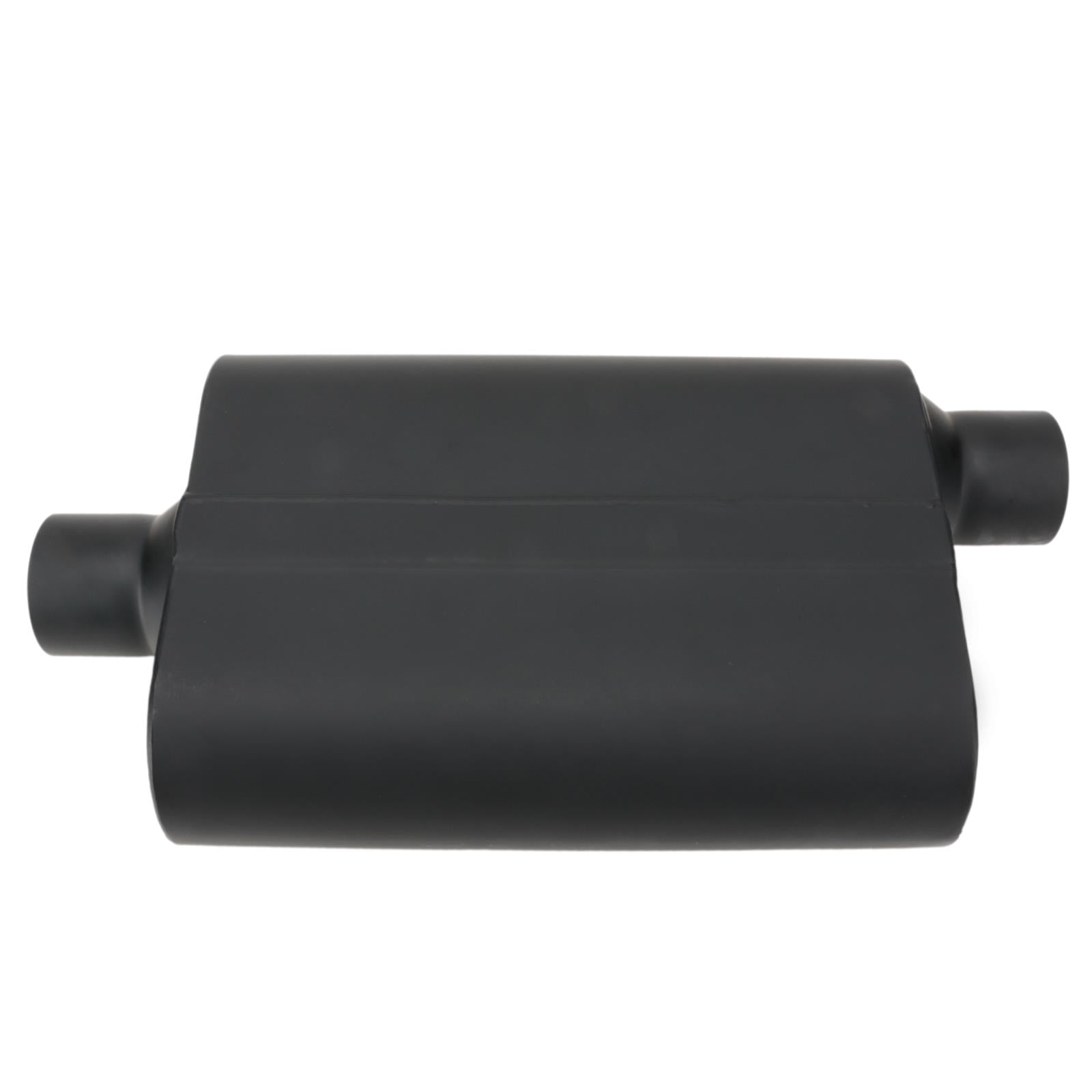 Welded Chamber Muffler, 2.5 Inch, Offset Inlet/Center Outlet