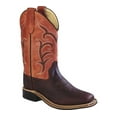 thumbnail image 2 of Old West Children's Broad Square Toe Boots, 2 of 2