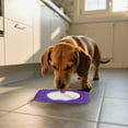 thumbnail image 4 of Pet Supplies Slow Feeder for Dogs Silicone Licking Pad Anxiety & Mess Dispenser for Puppies Cats Seaflex Feast Mat Encouraging Natural Foraging Experience, 4 of 5