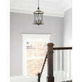 thumbnail image 5 of Kira Home Evie 25" 3-Light Modern Farmhouse Pendant Light, Smoked Birch Finish, 5 of 7