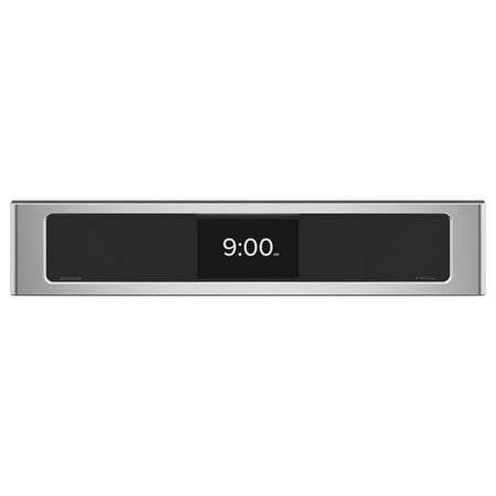 Café - 27" Built-In Single Electric Convection Wall Oven with 120V Advantium Technology - Stainless steel