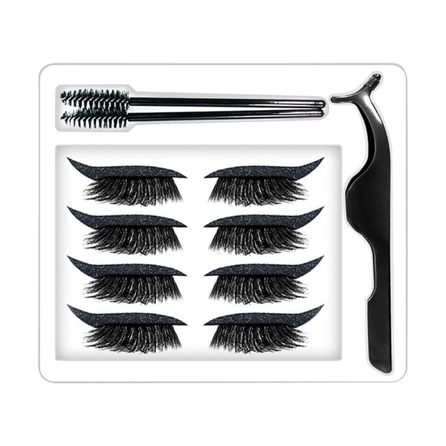 False Eyelashes Eyeliner Stickers - 7 Different Colors Of Reusable Eyeliner Stickers Easy To Use And Remove