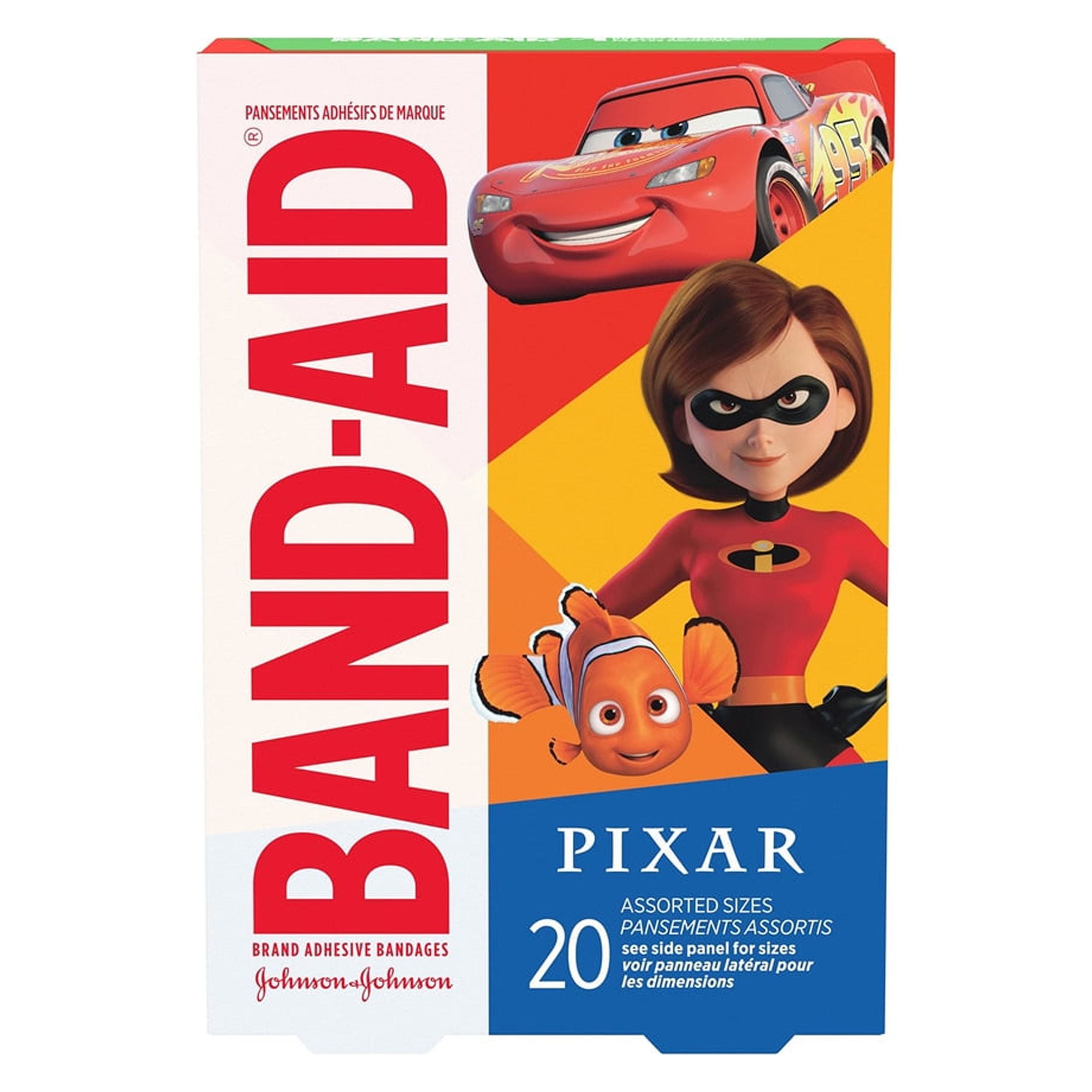 Band-Aid Pixar Mash-up Bandages (Pack of 4)