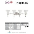 thumbnail image 2 of LUMINANCE F18044-80 Vanity Darby 4 Lights, 2 of 2