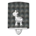thumbnail image 1 of "Treasures Zebra Ceramic Night Light, Negro, 6"" x 4""" Caroline's Treasures BB7026CNL, 1 of 1