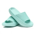 thumbnail image 3 of Cloud Slides for Kids, Toddler Shower Slippers Bathroom Pool Sandals Non-Slip Open Toe Pillow Slippers Super Soft Thick Sole Cozy Boys Girls Home House Cloud Cushion Slide for Indoor Outdoor Shoes, 3 of 7