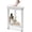 White, variant on Shower Foot Rest 14in, HDPE Waterproof Shower Stool for Inside Shower, Corner Shower Stool for Shaving Legs with Storage Shelf, Shower Step Stool for Small Space, Plastic Corner Shower Bench, White