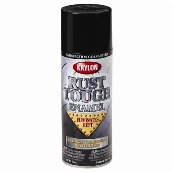 Semi-Flat Black Rust Tough Enamel Aerosol