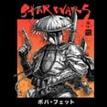 thumbnail image 2 of Men's Star Wars: Visions Anime Boba Fett  Graphic T-Shirt, 2 of 4