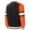 thumbnail image 3 of Men's Starter Black San Francisco Giants Yardline V-Neck Pullover Windbreaker, 3 of 3
