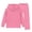 Q308 Pink, variant on Angala 2 Piece Outfits For Girls Hooded Long Sleeve Sweatshirt With Wide Leg Pants Set Girls Fall Season Wear Clothes