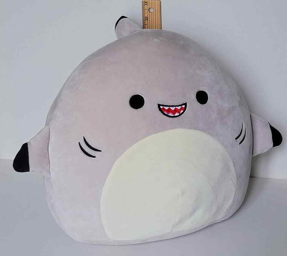 Kellytoy Gordon the Black Tip Shark Squishmallow - Walmart.com