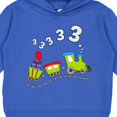 thumbnail image 3 of Inktastic Third Birthday Party Train Toddler Hoodie, 3 of 4