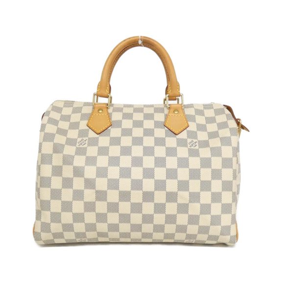 Pre-Owned Louis Vuitton Damier Azur Speedy 30cm Boston Bag N41533 (Fair)