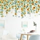 thumbnail image 4 of Sunflower Hanging Vine Ivy Wall Decals Flower Wall Stickers Bedroom Living Room TV Wall Door Decor Murals (Sunflower Hanging Vine), 4 of 4