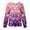 Purple, variant on Valentine's Day Trendy Scrub Jackets for Women Spring Funny Heart Pattern Long Sleeve Scrub Jackets Working Uniforms with Pockets 2026