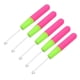 thumbnail image 3 of Paquete de 5 Agujas de Ganchillo perfecl Herramienta de Extensión de cabello Rosa, 3 of 8