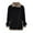 Black1, variant on JGGSPWM Womens Fall Winter Suede Sherpa Lined Leather Jacket Casual Zip Up Long Sleeve Fuzzy Fleece Coat with Pockets Black 5XL