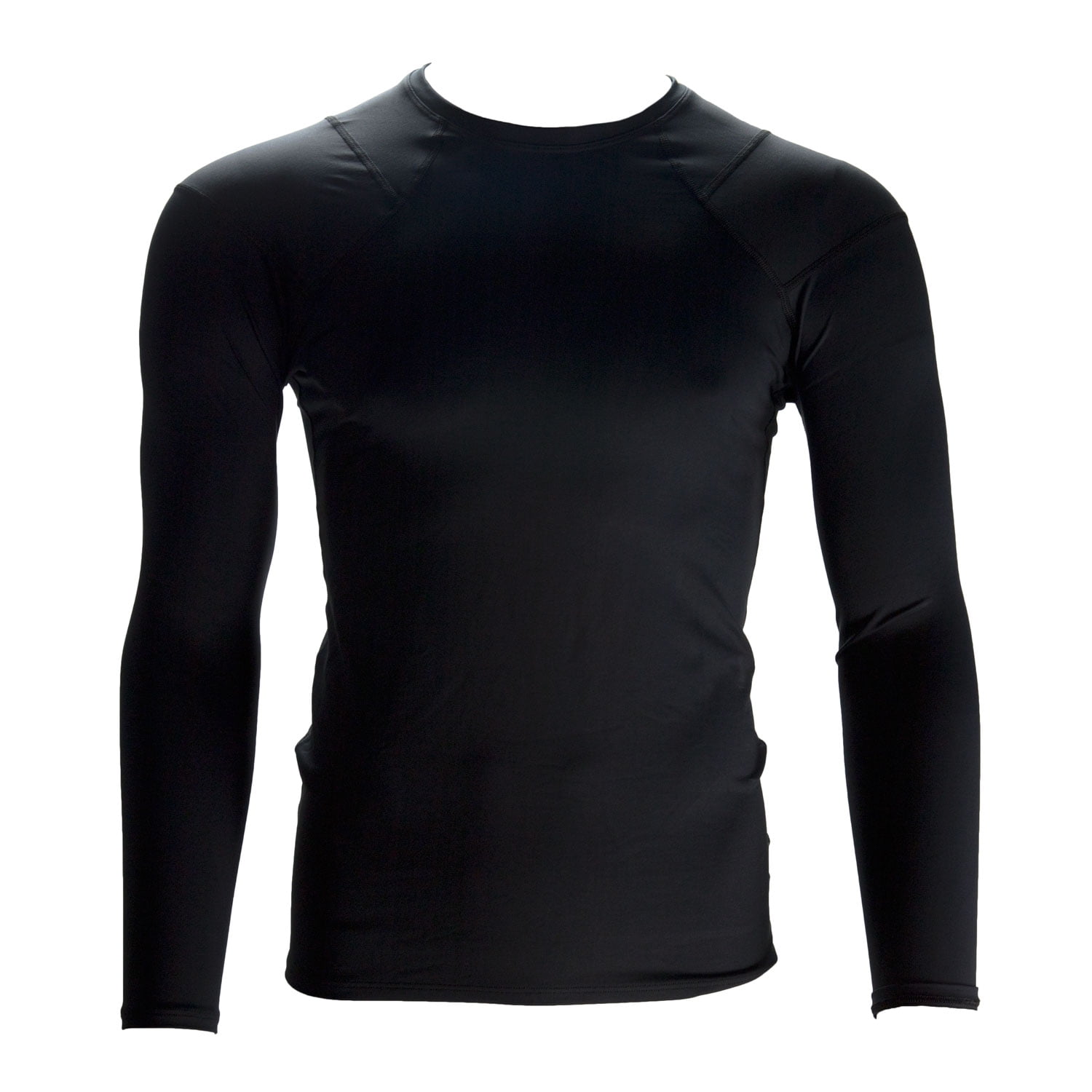 TOMMIE COPPER Men's Shoulder Centric Support Shirt, Black, Medium ...