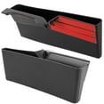 thumbnail image 2 of 2 Pack Car Center Console Organizer Self-Adhesive Auto Armrest Side Storage Box Car Interior Container, 2 of 9