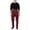 Wine, variant on EYNMVR Boys Footed Sweatpants with Sherpa Fleece Lined Feet, Elastic Waist Soft and Warm Footing Pajamas Pants 5-6 Years