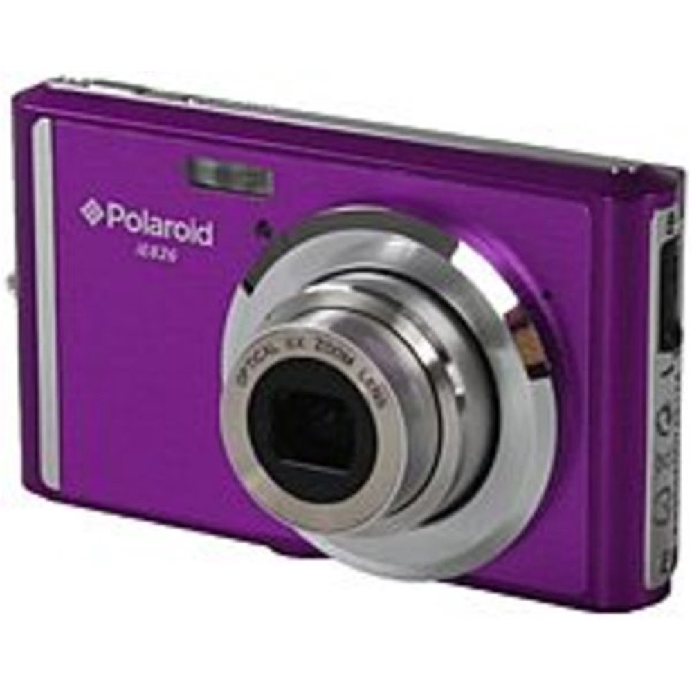 Polaroid IE826PURPLE 18.0 Megapixels Digital Camera 8x Optical