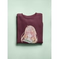 thumbnail image 3 of Anime Schoolgirl In Surprise Sweatshirt Women -Image by Shutterstock, Female Large, 3 of 4