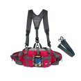 thumbnail image 2 of sunsanly Hiking Fanny Pack Waterproof Outdoor Waist Bag with 2 Water Bottle Holders Hunting Lumbar Backpack for Camping Biking Fishing, 2 of 8