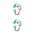 thumbnail image 3 of Yuarrent Casco de bicicleta, gorra de seguridad para adultos, gorro de ciclismo integrado, cascos para exteriores, transpirable, Unisex, Blanco 2Conjunto, 3 of 6