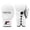 White, variant on Fighting Fury Professional Lace Training Boxing Gloves, 16oz, Red