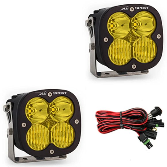 Par de módulos de luz LED Baja Designs XL Sport ámbar para conducción
