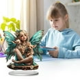 thumbnail image 5 of hulanddfd Desktop Goddesses Ornament, 2D Flat Acrylic Desktop Goddesses Figurine Tabletop Centerpiece Display Stand for Desk Living Room Home Decoration, 5 of 5
